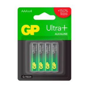 Батарейки GP 24UPNEW-2CR4 Ultra+ R03 блистер 4шт