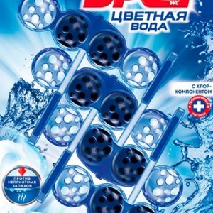 Блок д/унитаза Bref Колор Актив хлор компонент 4х50г