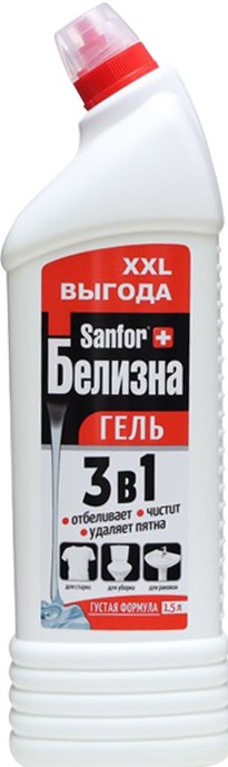 Белизна-гель Sanfor 3в1 1500мл