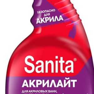 Средство чистящее Sanita Акрилайт д/удаления известкового налета спрей 500мл