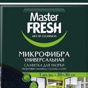 Салфетка д/уборки Master Fresh из микрофибры 30*30см