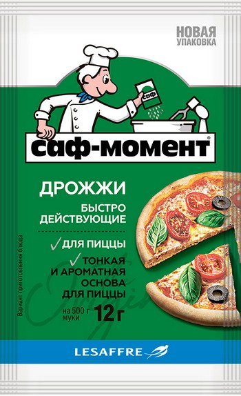 Дрожжи Саф-момент д/пиццы сухие м/у 12г