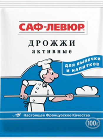 Дрожжи Саф-левюр сухие активные м/у 100г