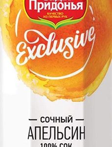 Нектар Сады Придонья Эксклюзив апельсин т/п 0,97л