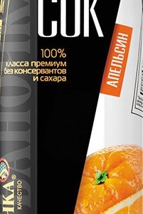 Сок Кубаночка апельсин т/п 1л