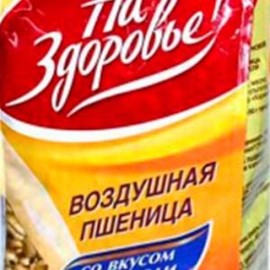 Воздушная пшеница Кунцево На Здоровье! со вкусом карамели м/у 100г