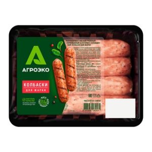 Колбаски Агроэко Для жарки кат.Б охл в/у 400г
