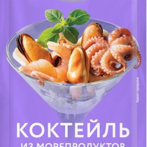Коктейль Меридиан из морепродуктов в масле с зеленью ш/бокс 200г