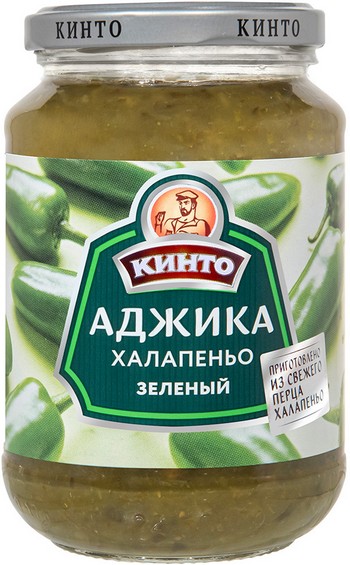 Аджика Кинто Халапеньо зеленый ст/б твист 180г