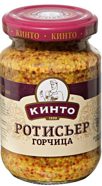 Горчица Кинто Ротисьер ст/б 170мл