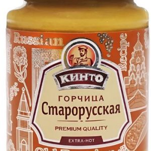 Горчица Кинто Старорусская острая ст/б 170мл