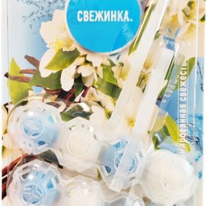 Блок д/унитаза Свежинка 4в1 парфюмированная свежесть 2х50г