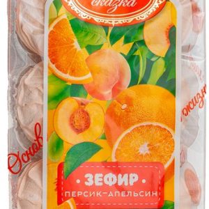 Зефир Семейная сказка Персик-Апельсин 290г