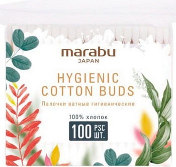 Палочки ватные Marabu Botanica м/у 100шт