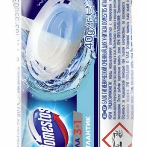 Запасной блок д/унитаза Domestos атлантик 40г