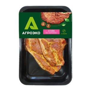Стейк Агроэко из корейки кат.Б охл порц 400г