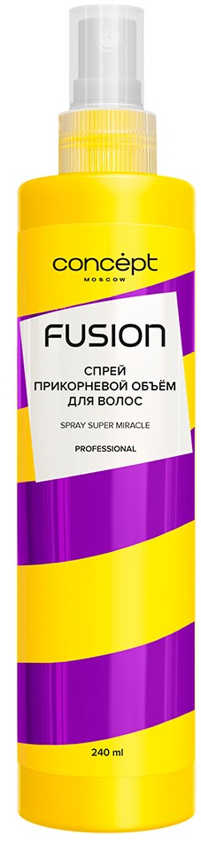 Спрей д/волос Concept Fusion Super Miracle прикорневой объем 240мл