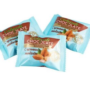 Конфеты Кобарре де Шоколат Мультизлаковые с цельным миндалем вес