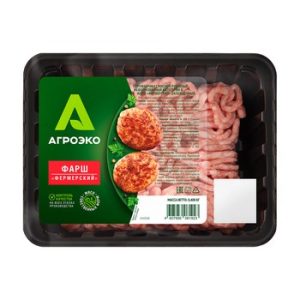 Фарш Агроэко Фермерский кат.Б охл лоток 400г
