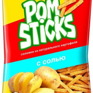 Чипсы Pomsticks соломкой с солью 200г