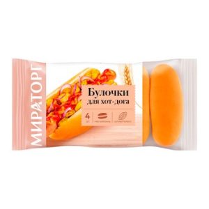 Булочка Мираторг для Хот-дога 260г