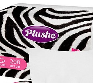 Салфетки Plushe Mini V-слож ассорти 2-хсл 200шт