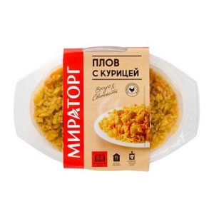 Плов Мираторг с курицей охл 260г