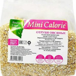 Отруби Мини Калори овсянные отборные м/у 250г