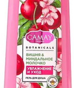 Гель д/душа Camay Вишня и минд.молочко 400мл