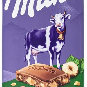 Шоколад Milka дробленый фундук 80г