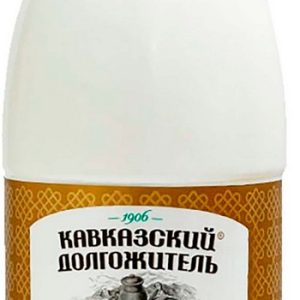 Кефир Кавказский долгожитель 2,5% бутылка 900г без змж