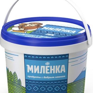 Продукт сметанный Милёнка 20% ведро 800г сзмж