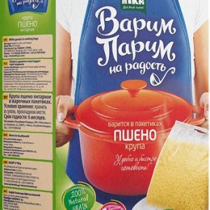 Крупа Во!Ложка Самаварка пшено Янтарное 5*80г/400г