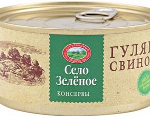 Гуляш Село Зеленое свиной ж/б 325г