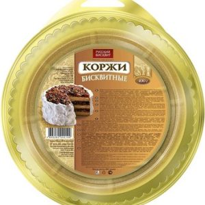 Коржи Русский бисквит бисквитные светлые 400г