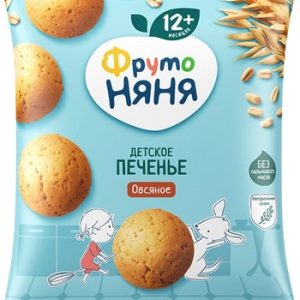 Печенье ФрутоНяня овсяное м/у 50г