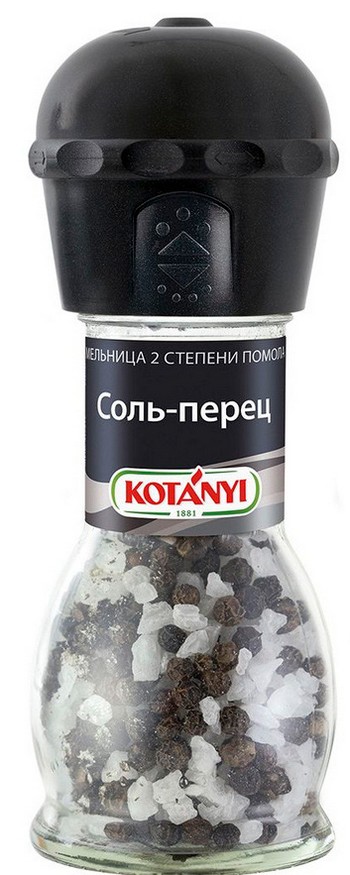 Приправа Котани Соль-Перец мельница 65г