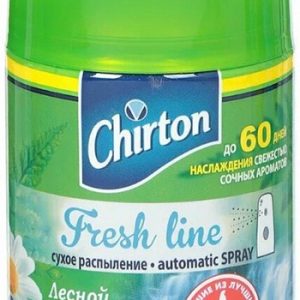 Освежитель воздуха Chirton Fresh Line Лесной водопад сменный баллон сухое распыление 250мл