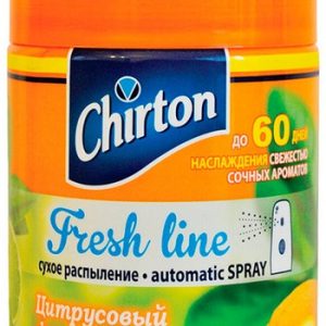 Освежитель воздуха Chirton Fresh Line Цитрусовый фреш сменный баллон сухое распыление 250мл