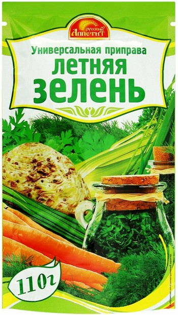 Зелень Русский Аппетит универсальная летняя д/п 110г