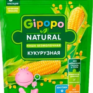 Каша Gipopo б/м кукурузная м/у 180г