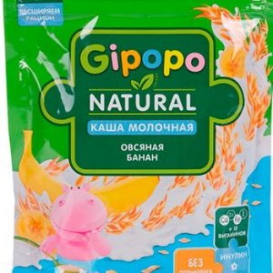 Каша Gipopo с/м овсяная банан м/у 200г