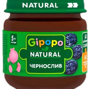 Пюре Gipopo чернослив ст/б 80г
