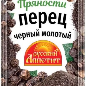 Перец Русский Аппетит черный молотый м/у 10г