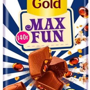 Шоколад Alpen Gold Max кола/попкорн/карамель 140г