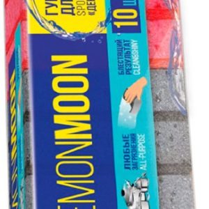 Губка д/посуды Lemon Moon 87х58х27мм 10шт арт.L001