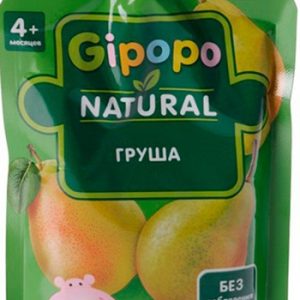 Пюре Gipopo груша д/п 90г