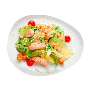Салат Цезарь с курицей и пармезаном вес
