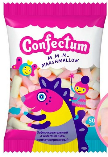 Маршмеллоу Конфектум Фан со вкусом малины и черники м/у 40г