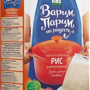 Крупа Во!Ложка Самаварка рис Длиннозерный к/у 5*80г/400г